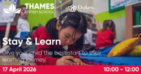 Join a Stay & Learn Session and Give Your Child a Confident Start! [17th April 2026 – 10:00 – 12:00]